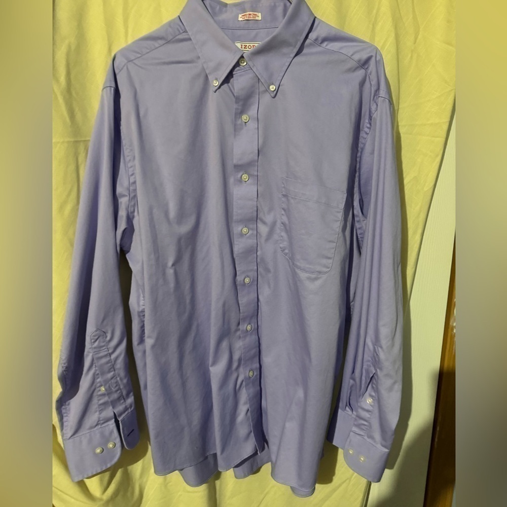 Izod button down shirt.
